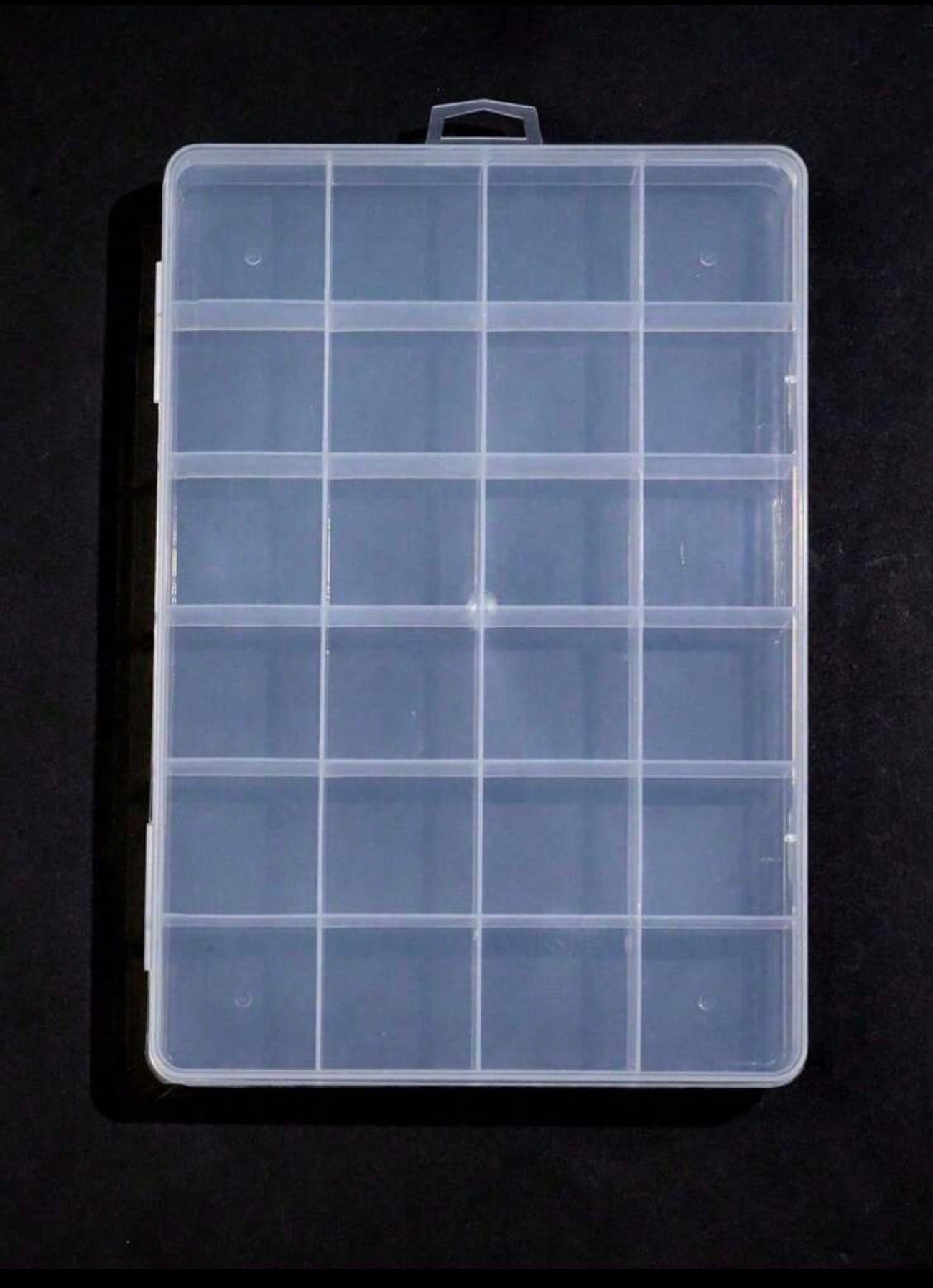 24 GRID NAIL CHARM STORAGE BOX