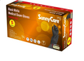 Sunnycare Black Nitrile Medical Examination Gloves - Size S (Box)