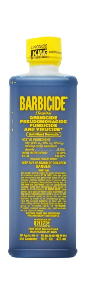Barbicide Disinfect salon tools 16 oz Pints