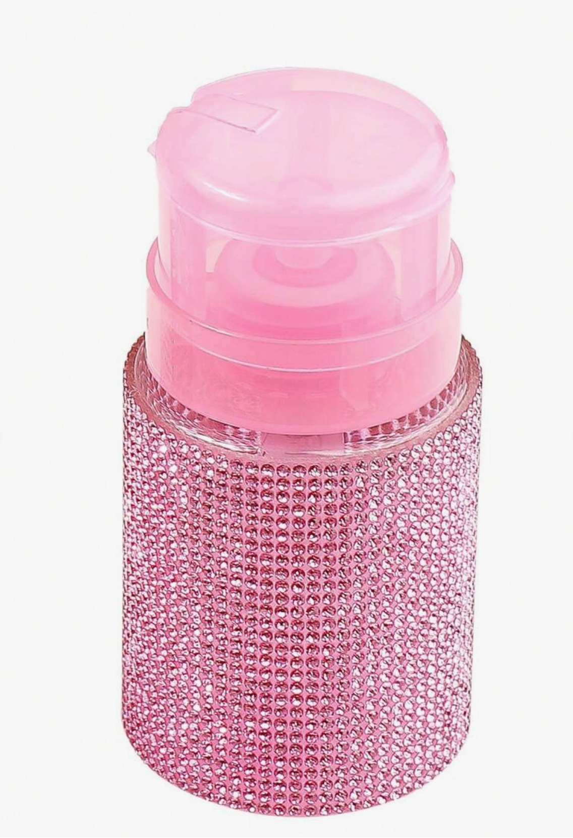 Crystal Embedded Bottle, Squeeze Dispenser  8oz