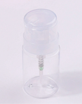 Clear Bottle, Squeeze Dispenser  8oz