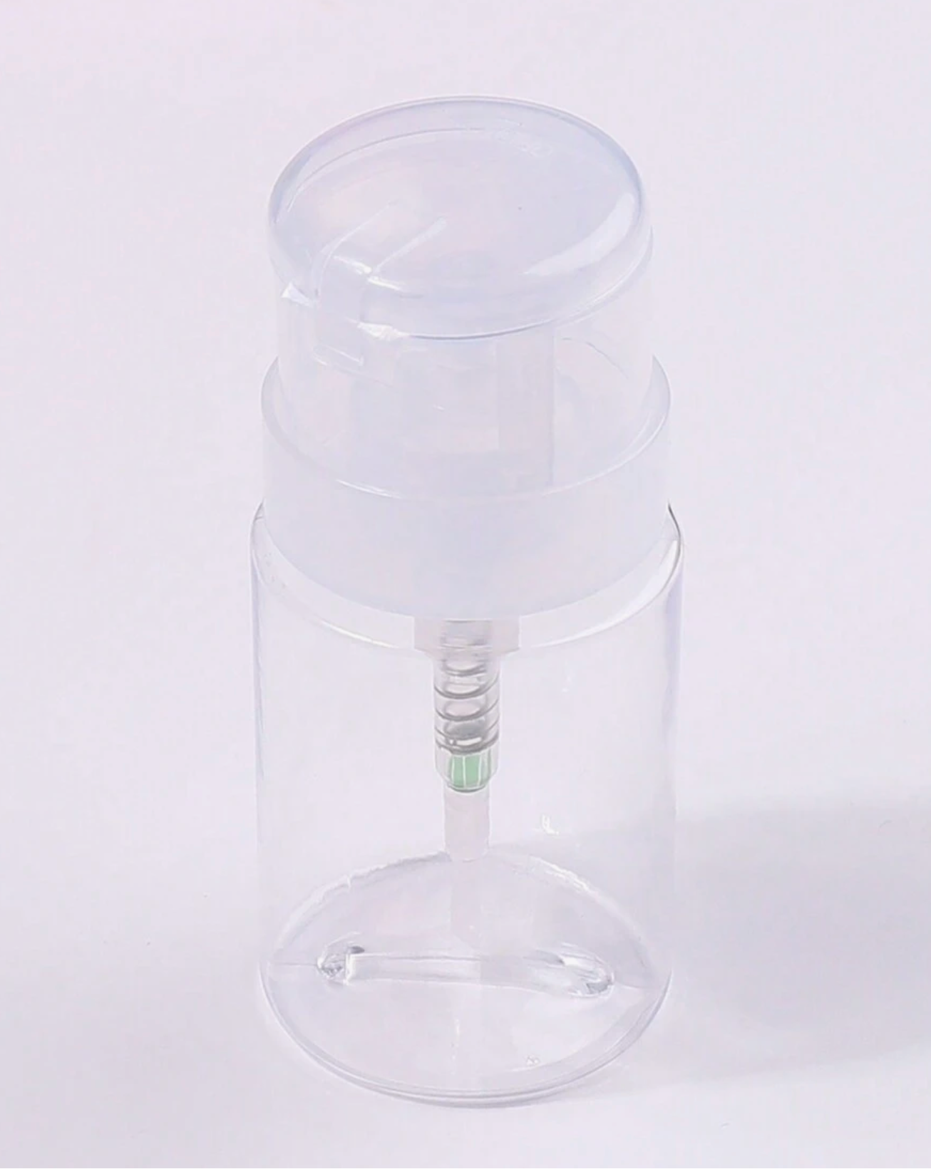 Clear Bottle, Squeeze Dispenser  8oz