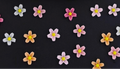 15PC MINI COLORFUL FLOWERS NAIL CHARMS