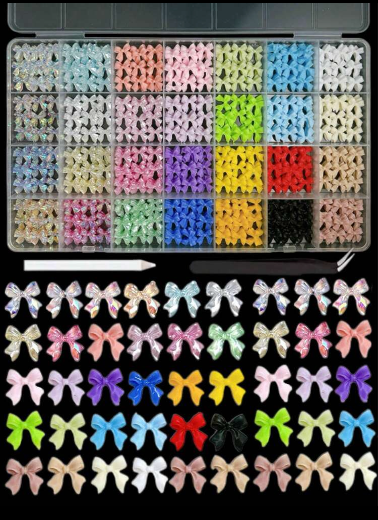 MULTI-COLOR 3D BOWS
