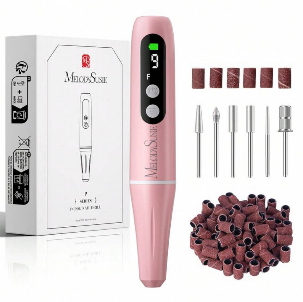 MELODY SUSIE: PC90G Pen-Shaped Portable Rechargeable Nail Drill 20,000RPM