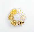 3D MIXED LITTLE BEES NAIL CHARMS