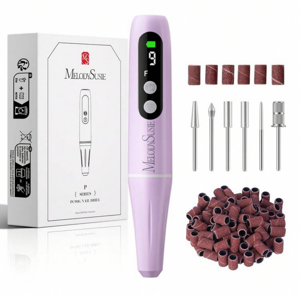 MELODY SUSIE: PC90G Pen-Shaped Portable Rechargeable Nail Drill 20,000RPM